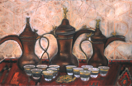 Bedouin coffee