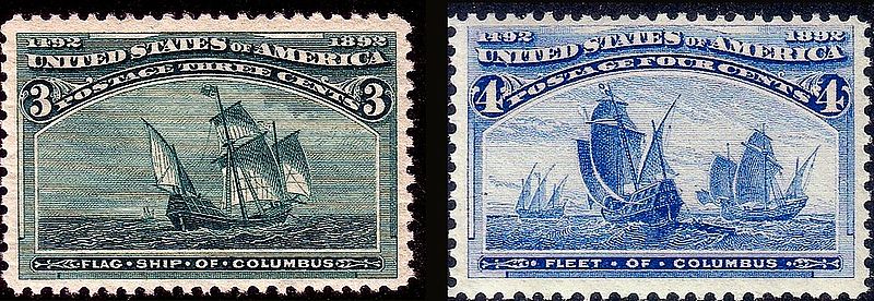 Columbus Fleet 1893 Issue